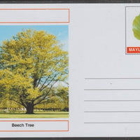 Mayling (Fantasy) Trees - Beech - glossy postal stationery card unused and fine