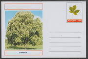 Mayling (Fantasy) Trees - Chestnut - glossy postal stationery card unused and fine