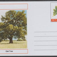 Mayling (Fantasy) Trees - Oak - glossy postal stationery card unused and fine