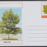 Mayling (Fantasy) Trees - Plane - glossy postal stationery card unused and fine
