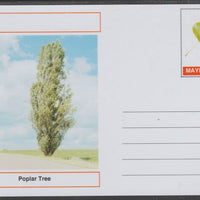 Mayling (Fantasy) Trees - Poplar - glossy postal stationery card unused and fine