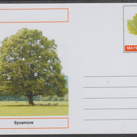 Mayling (Fantasy) Trees - Sycamore - glossy postal stationery card unused and fine