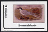 Bernera 1982 Birds #11 (Roseate Tern) imperf deluxe sheet (£2 value) unmounted mint