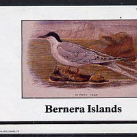 Bernera 1982 Birds #11 (Roseate Tern) imperf deluxe sheet (£2 value) unmounted mint