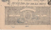 India States - Tonk 1940-1960 part Court document with printed Revenue stamp in black, punctured and creased from Court's use