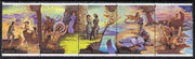 Russia 1989 James Fenimore Cooper Birth Anniversary (Writer) se-tenant strip of 5 unmounted mint, SG 6055-59, Mi 6009-13