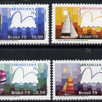 Brazil 1979 'Braziliana 79' Thematic Stamp Exhibition (1st issue) set of 4, SG 1761-64*