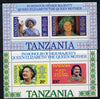 Tanzania 1985 Life & Times of HM Queen Mother the set of 2 m/sheets unmounted mint SG MS 429