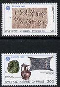 Cyprus 1983 Europa set of 2 (Relics). SG 602-03*