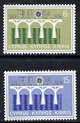 Cyprus 1984 Europa set of 2, SG 632-33 unmounted mint*