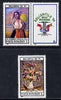 Rumania 1991 'Balkanfila 91' Stamp Exhibition (Paintings) set of 2 plus label, Mi 4675-76 unmounted mint