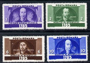 Rumania 1935 Martyrs set of 4 unmounted mint, SG 1301-04, Mi 480-83