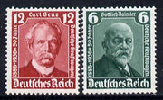 Germany 1936 Daimler & Benz set of 2, SG 601-2