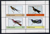 Staffa 1981 Humming Birds #03 perf,set of 4 values (10p to 75p) unmounted mint