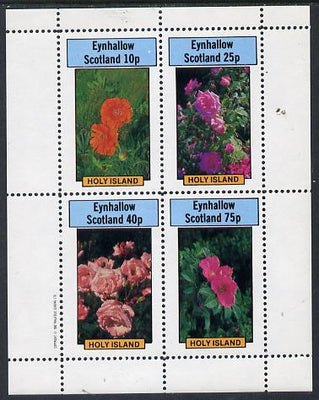Eynhallow 1982 Roses perf,set of 4 values (10p to 75p) unmounted mint