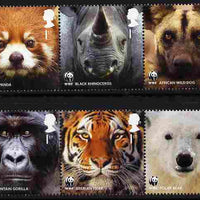 Great Britain 2011 WWF - World Wildlife Fund perf set of 10 (2 se-tenant strips of 5) unmounted mint