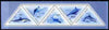 Guinea - Conakry 2011 Dolphins perf sheetlet containing set of 5 triangular shaped values unmounted mint