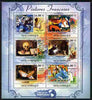 Mozambique 2011 French Paintings perf sheetlet containing 6 values unmounted mint