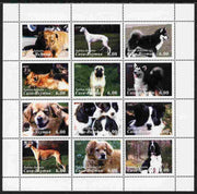 Sakha (Yakutia) Republic 2001 Dogs #5 perf sheetlet containing complete set of 12 values unmounted mint