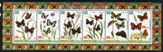 Puntland State of Somalia 2011 Butterflies of the World #1 perf sheetlet containing 6 values unmounted mint