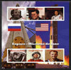 Central African Republic 2012 Mission to the Moon imperf sheetlet containing 6 values unmounted mint. Note this item is privately produced and is offered purely on its thematic appeal, it has no postal validity