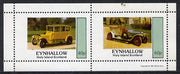 Eynhallow 1981 Vintage Cars #5 perf,set of 2 values (40p & 60p) unmounted mint