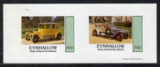 Eynhallow 1981 Vintage Cars #5 imperf,set of 2 values (40p & 60p) unmounted mint