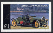 Eynhallow 1981 Vintage Cars #5 imperf souvenir sheet (£1 value) unmounted mint