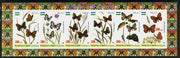 Puntland State of Somalia 2011 Butterflies of the World #1 imperf sheetlet containing 6 values unmounted mint