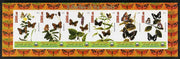 Puntland State of Somalia 2011 Butterflies of the World #3 imperf sheetlet containing 6 values unmounted mint