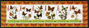 Puntland State of Somalia 2011 Butterflies of the World #4 imperf sheetlet containing 6 values unmounted mint