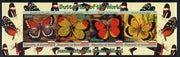 Somaliland 2011 Butterflies of the World #1 imperf sheetlet containing 4 values unmounted mint