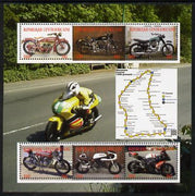 Central African Republic 2012 Motorbikes perf sheetlet containing 6 values unmounted mint. Note this item is privately produced and is offered purely on its thematic appeal