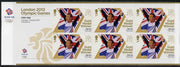 Great Britain 2012 London Olympic Games Team Great Britain Gold Medal Winner #22 - Chris Hoy (Track Cycling) self adhesive sheetlet containing 6 x first class values unmounted mint