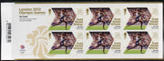 Great Britain 2012 London Olympic Games Team Great Britain Gold Medal Winner #27 - Mo Farah (5,000m) self adhesive sheetlet containing 6 x first class values unmounted mint