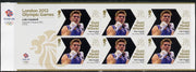 Great Britain 2012 London Olympic Games Team Great Britain Gold Medal Winner #28 - Luke Campbell (Boxing) self adhesive sheetlet containing 6 x first class values unmounted mint