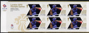 Great Britain 2012 London Olympic Games Team Great Britain Gold Medal Winner #29 - Anthony Joshua (Boxing) self adhesive sheetlet containing 6 x first class values unmounted mint