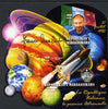Madagascar 2012 First Astronauts in Space - Franco Malerba (Italy) perf sheetlet containing 2 values unmounted mint