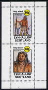Eynhallow 1982 N American Indians perf set of 2 values unmounted mint