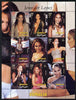 Somalia 2002 Jennifer Lopez #1 perf sheetlet containing 9 values unmounted mint. Note this item is privately produced and is offered purely on its thematic appeal