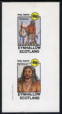 Eynhallow 1982 N American Indians imperf set of 2 values unmounted mint