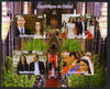 Chad 2012 Royal Wedding - William & Kate #1 imperf sheetlet containing 4 values unmounted mint. Note this item is privately produced and is offered purely on its thematic appeal.