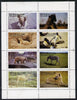 Eynhallow 1977 Zoo Animals (Penguin, Zebra, Monkey, Bear, etc) perf,set of 8 values (1p to 30p) unmounted mint