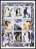 Niger Republic 1998 Animals of the World #5 (Penguins) perf sheetlet containing 9 x 300f values each with Year of the Ocean logo unmounted mint. Note this item is privately produced and is offered purely on its thematic appeal Scott #1010