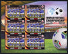 Sierra Leone 2010 Football World Cup Chamipnships - the team from Japan in special sheet of 6 unmounted mint as SG 4720
