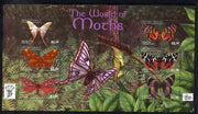 Grenada - Grenadines 2001 Moths perf sheetlet containing 6 values unmounted mint SG 3528-33