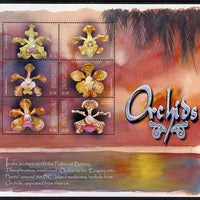 Grenada - Grenadines 2001 Orchids perf sheetlet containing 6 values unmounted mint SG 3422-27