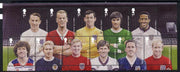 Great Britain 2013 Football Heroes perf m/sheet unmounted mint