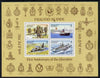 Falkland Islands 1983 First Anniversary of Liberation perf m/sheet unmounted mint SG MS458