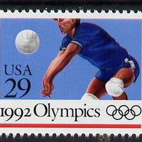 United States 1992 Barcelona Summer Olympics se-tenant strip of 5 unmounted mint SG 2667a